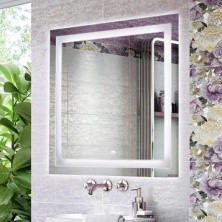 Сomforty Зеркало Квадрат-75 с сподсветкой, бесконтактный включатель