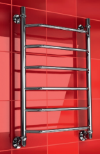 Двин Полотенцесушитель J П7 500x800 мм лесенка, водяной, хром 4627085908562