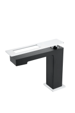 Boheme Смеситель для раковины Q, черный\хром 141-BCR