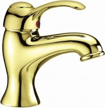 CEZARES Смеситель для раковины LIRA, золото LIRA-C-LS1-03