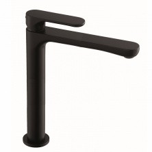 Kerama Marazzi Смеситель для раковины Ole, высокий, черный матовый 69415KM.01.093