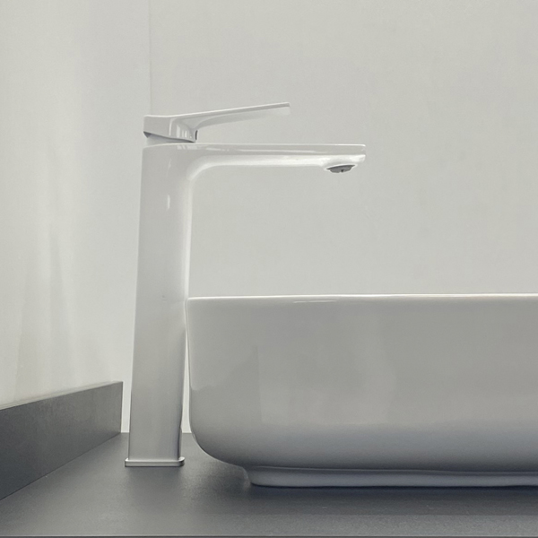 Приобрести comforty смеситель для раковины, белый, fc071b-ckbt