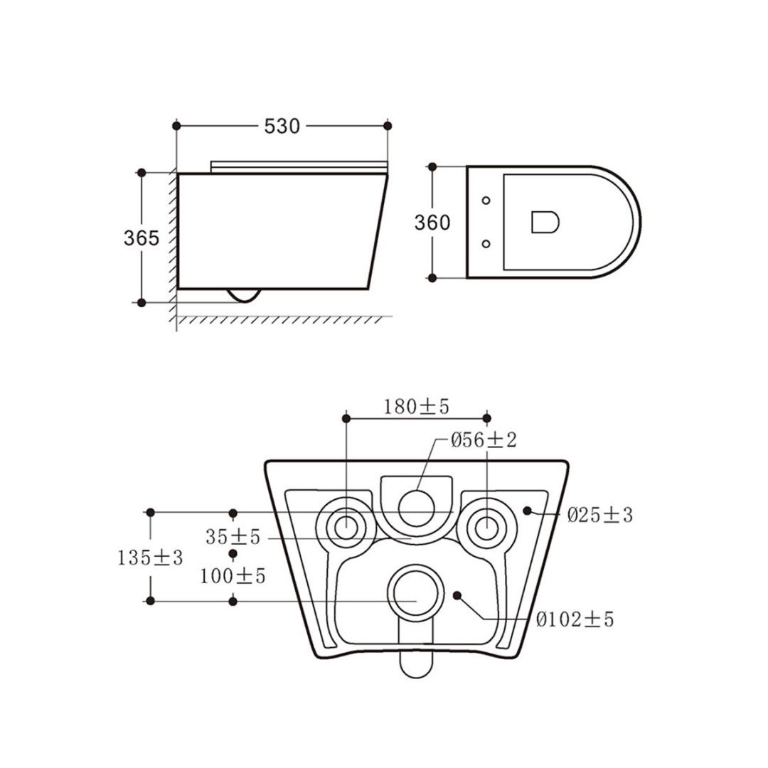 Приобрести vincea унитаз подвесной cute, ультратонкое сиденье, микролифт, белый vt1-24