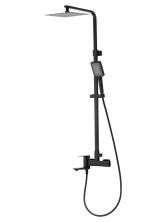 Душевая система WONZON & WOGHAND EDGE, Черный матовый (WW-88739003-MB)