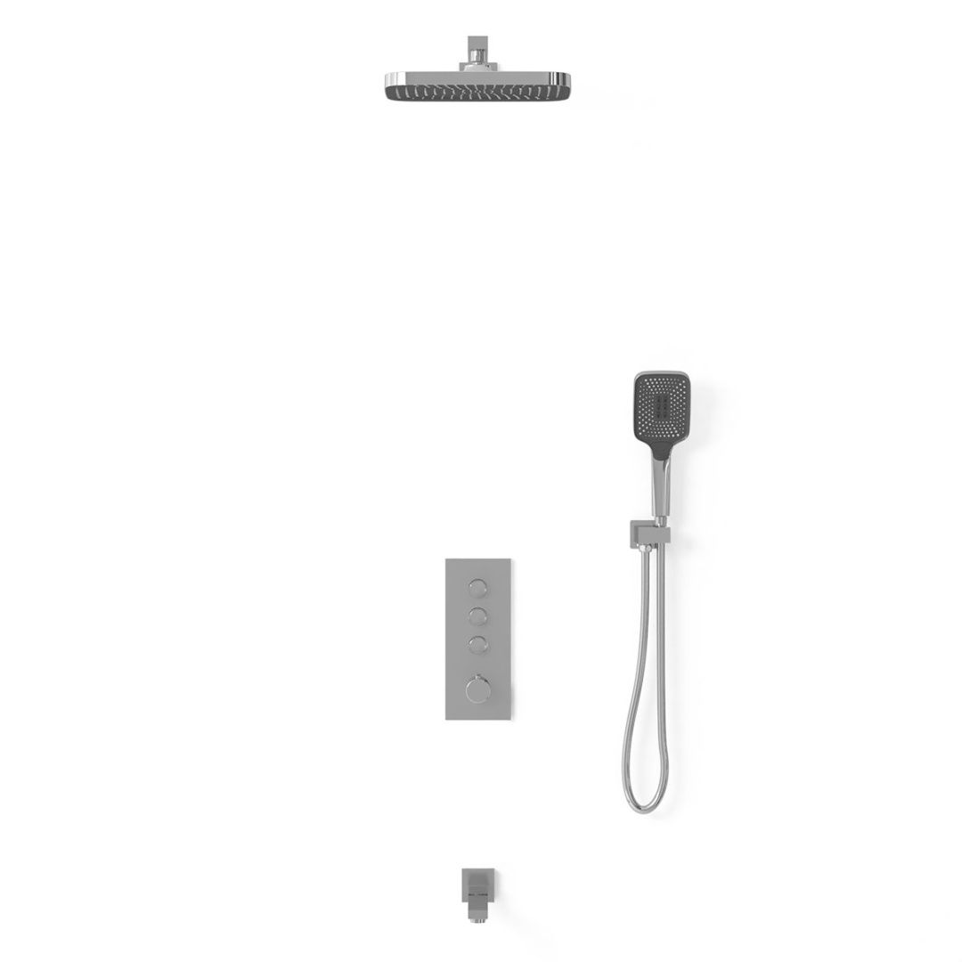 Приобрести vincea встраиваемая душевая система с термостатом, хром vsfw-433t1ch
