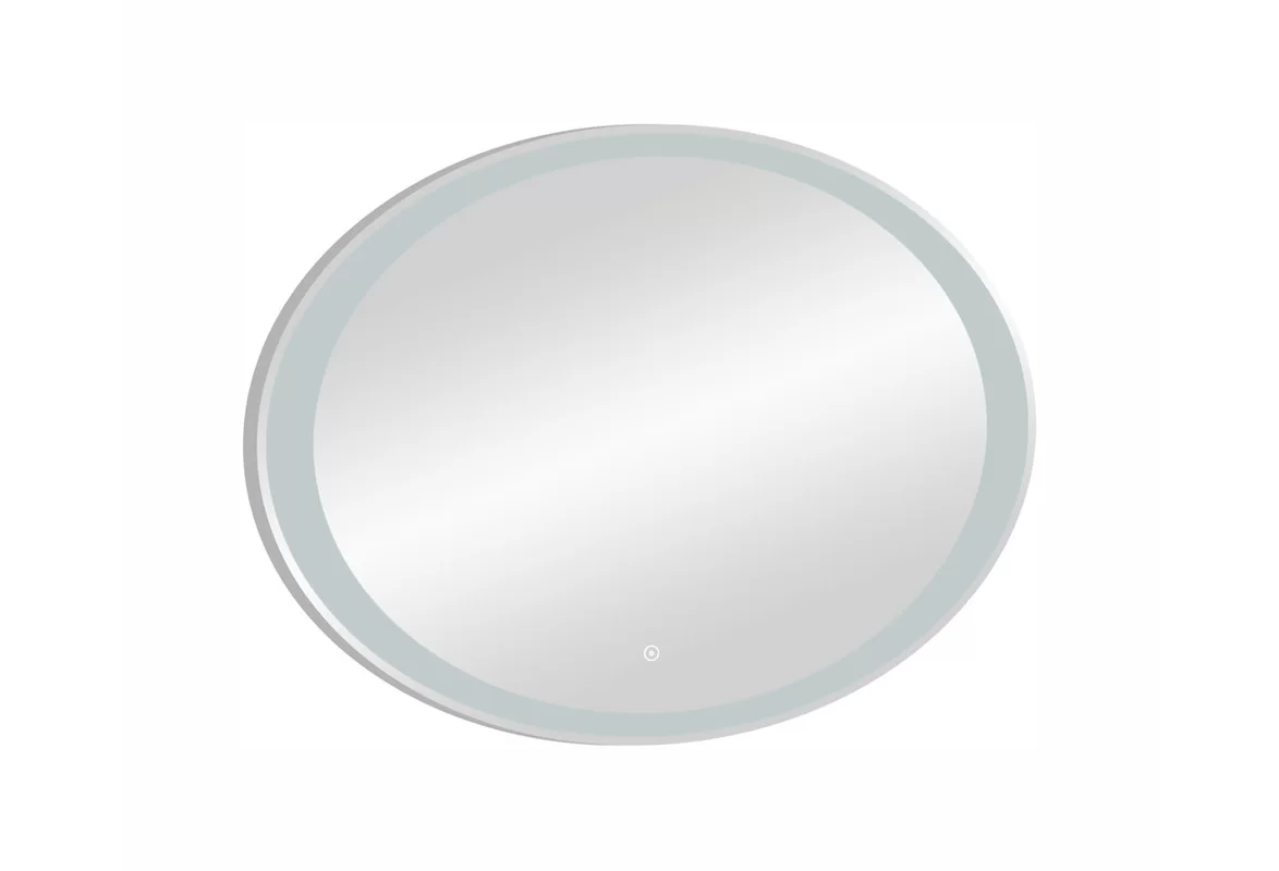 Приобрести continent зеркало с подсветкой credo 90х70 см, белое