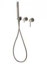 Смеситель для душевой системы встраиваемый WONZON & WOGHAND STICK, Брашированный никель (WW-838017-BN)