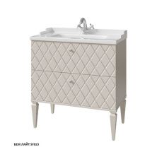 Caprigo Тумба с раковиной ROMA 80 см, светло бежевая