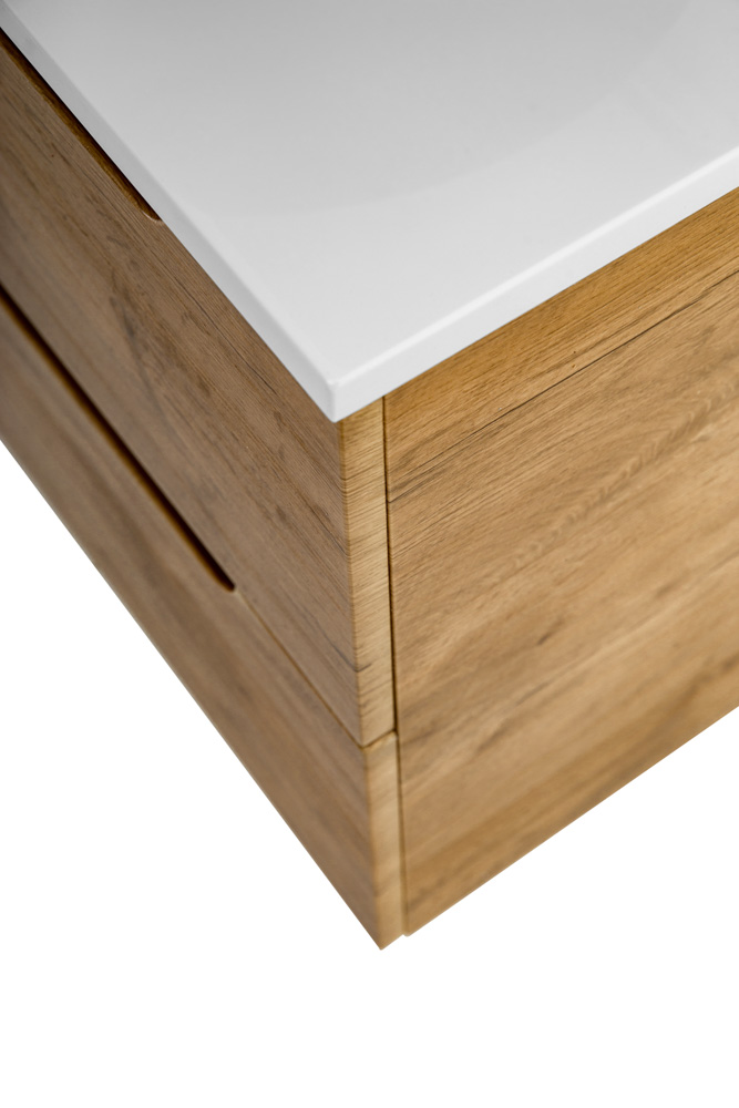 Приобрести belbagno тумба со столешницей etna 140 см, подвесная rovere nature