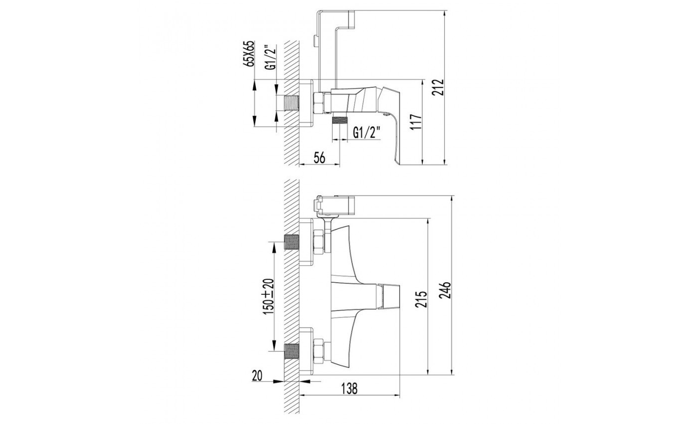 Приобрести lemark смеситель unit с гигиеническим душем, хром lm4518c