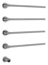 Полотенцесушитель электрический встраиваемый WONZON & WOGHAND DORTMUND, Брашированный никель (WW-A364-BR)