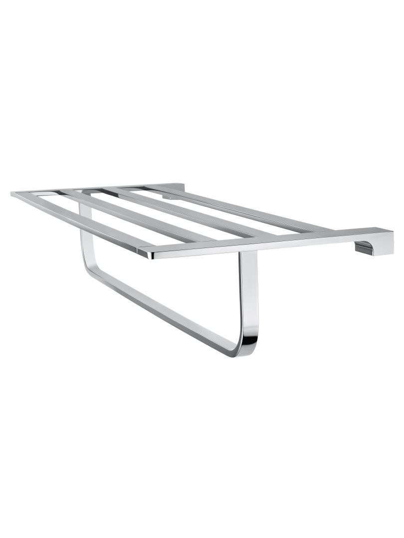 Приобрести полотенцедержатель с полкой wonzon & woghand eclipse, хром (ww-9181)