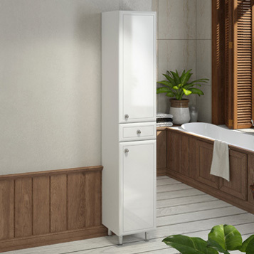 Приобрести сomforty пенал "сочи-35" белый глянец