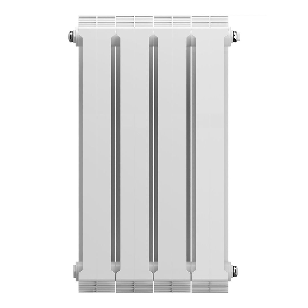 Приобрести royal thermo радиатор биметаллический pianoforte 500 /bianco traffico ( белый ) - 4 секц.