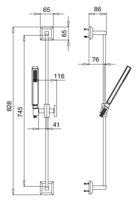 Приобрести cezares душевой гарнитур legend, золото legend-sd-03/24