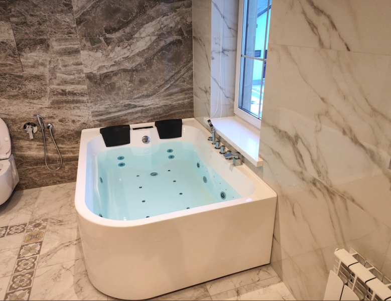 Приобрести frank ванна гидромассажная f152r 170х120 см, асимметричная, левая, белая