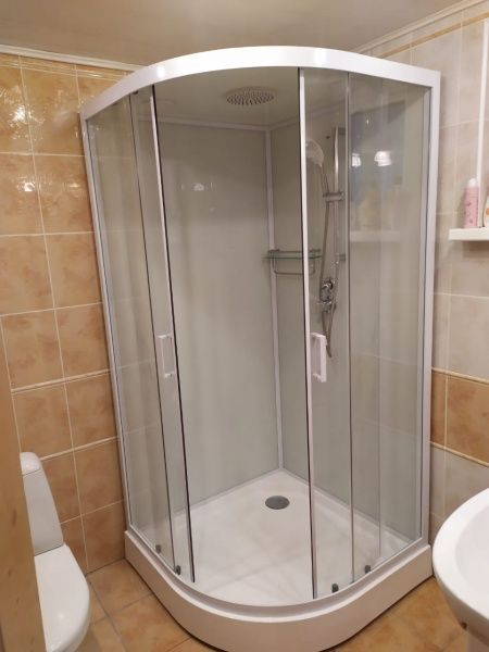 Приобрести frank душевая кабина f410 white, угловая