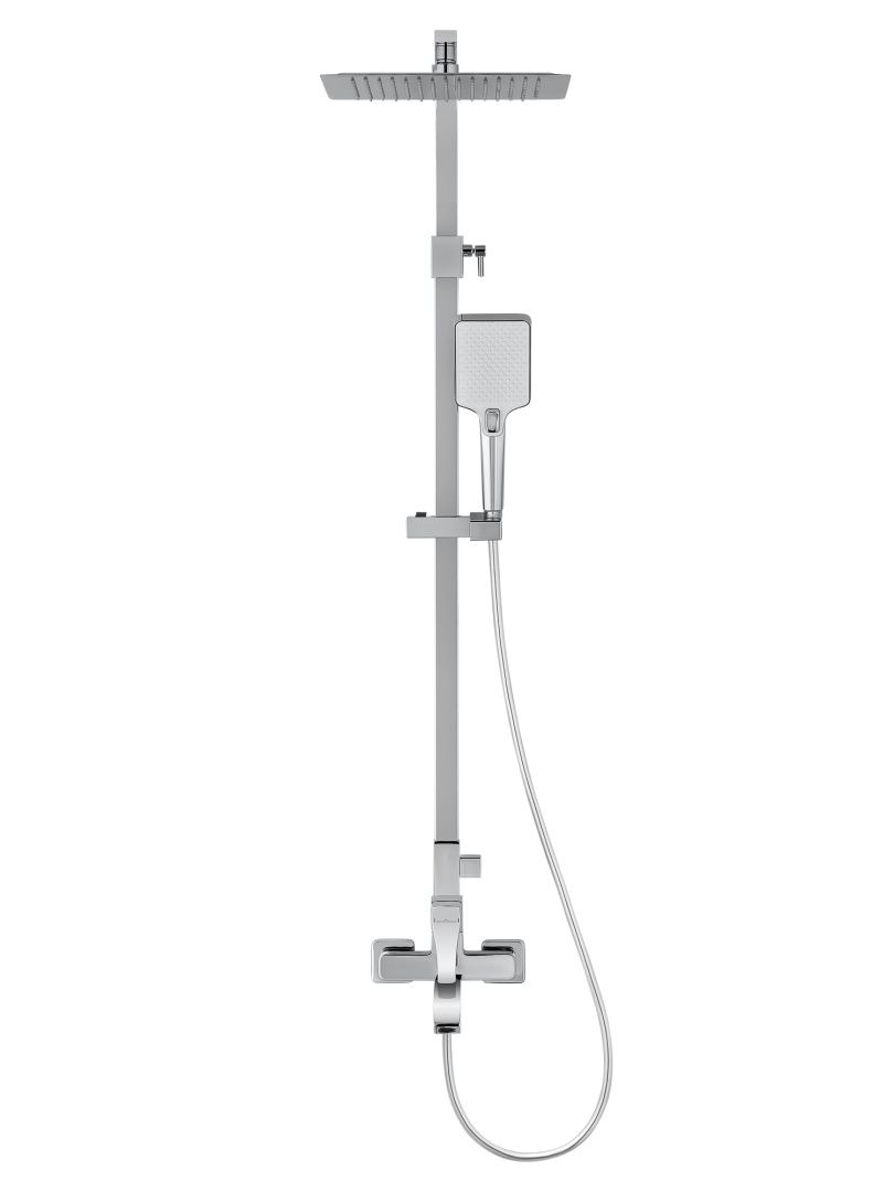 Приобрести душевая система wonzon & woghand flex, хром (ww-88047072-cr)