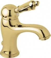 CEZARES Смеситель для раковины ELITE, золото ELITE-LSM1-03/24-M