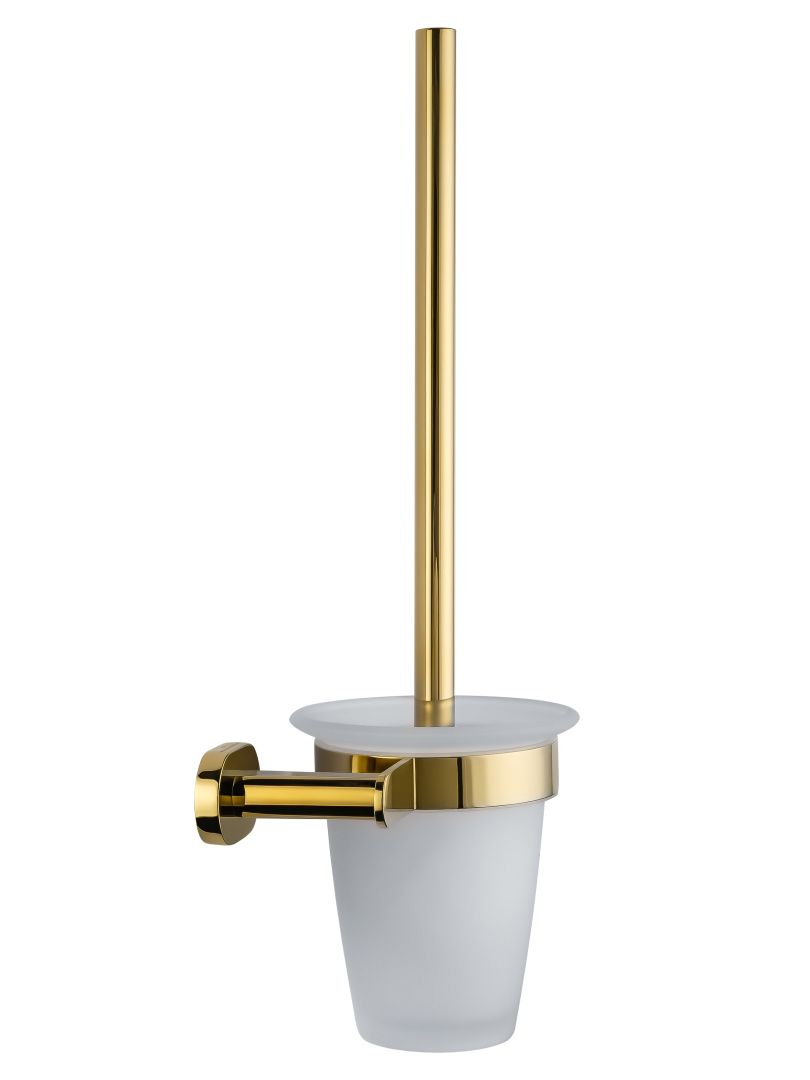 Приобрести туалетный ершик в комплекте wonzon & woghand first, глянцевое золото (ww-8429-lg)
