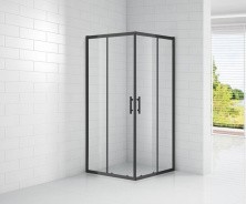 CEZARES Душевое ограждение ECO 100х100см ECO-O-A-2-100-C-NERO