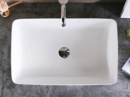 Приобрести раковина накладная ceramalux 60 см 9396