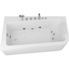 Grossman Гидромассажная ванна 170х95 см, белая GR-17095-1L
