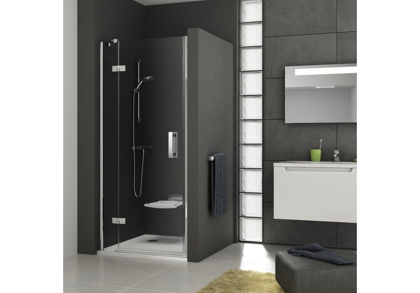 Приобрести дверь душевая ravak smartline smsd2 100 см 0slaba00z1 l хром/прозрачное