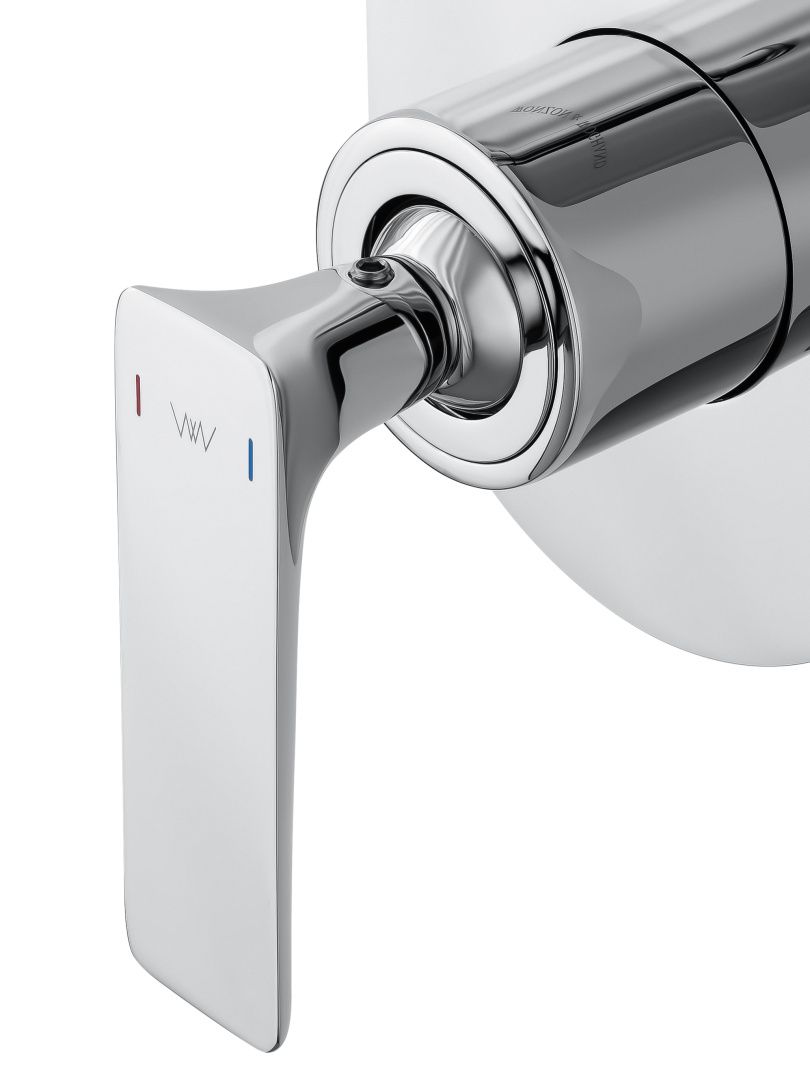 Приобрести смеситель для душа встраиваемый wonzon & woghand shark, хром (ww-483700-cr)