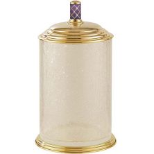 Boheme Ведро для мусора Murano, золото\фиолетовый 10914-V-G