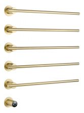 Полотенцесушитель электрический встраиваемый WONZON & WOGHAND DORTMUND, Брашированное золото (WW-A365-BG)