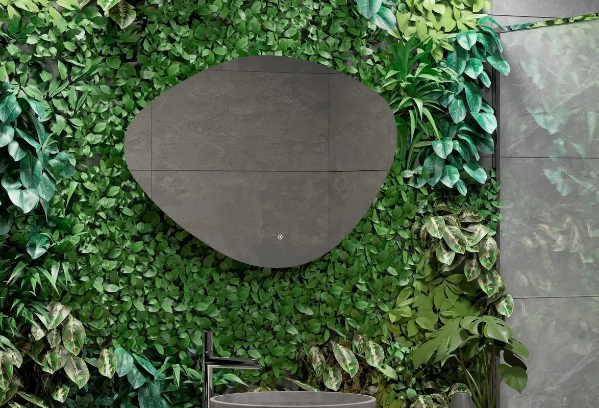 Приобрести continent зеркало с подсветкой alma 100х70 см, белое