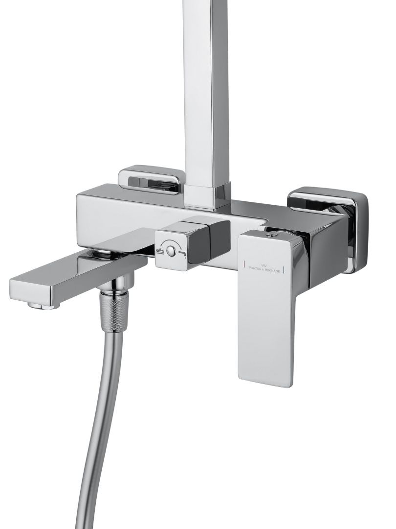 Приобрести душевая система wonzon & woghand cube, хром (ww-88739016-cr)