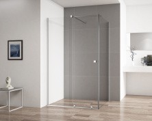 CEZARES Душевое ограждение STREAM 120х80см STREAM-AH-1-120/80-C-Cr