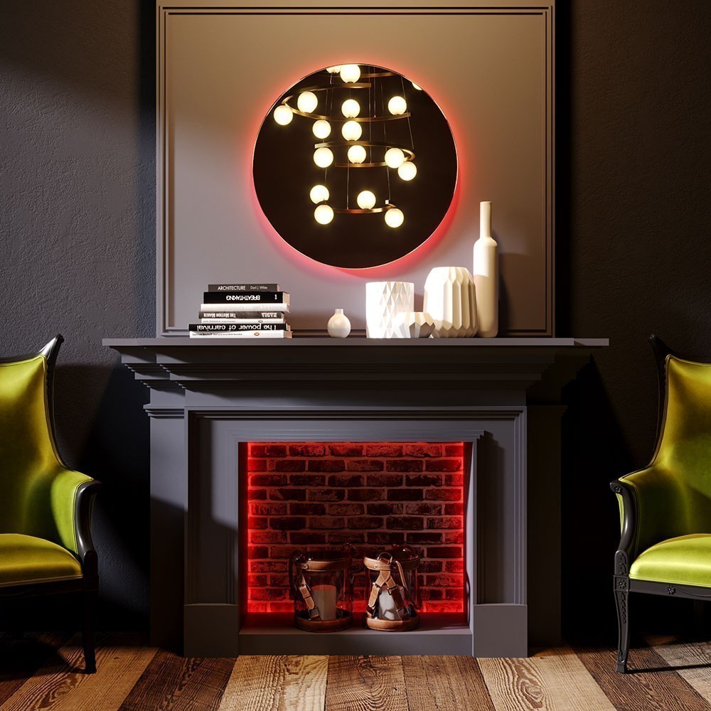 Приобрести azario зеркало savanna rgb d770 (smart-управление)