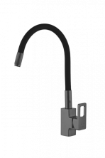 Смеситель для кухни с гибким изливом ViEiR V353521G Графит