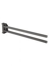 Полотенцедержатель поворотный WONZON & WOGHAND LOTTE, Темный графит (WW-8331-BGM)