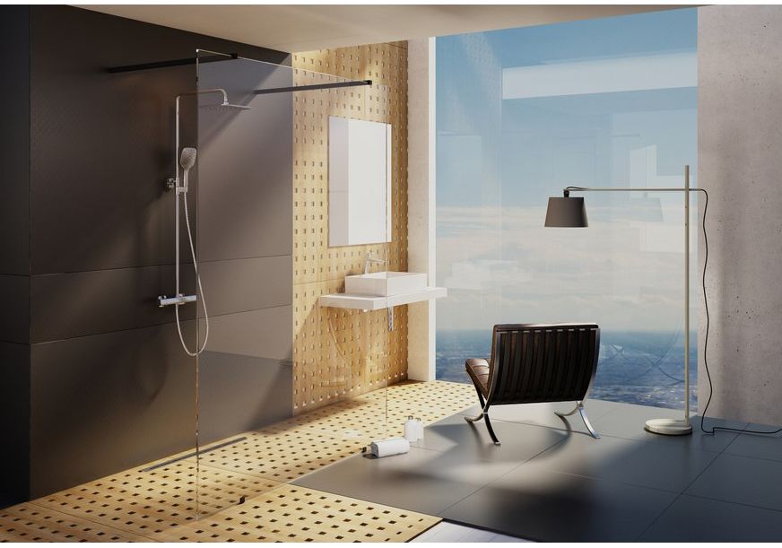 Приобрести перегородка душевая ravak walk-in free 120 см gw9fg0c00z1 прозрачное