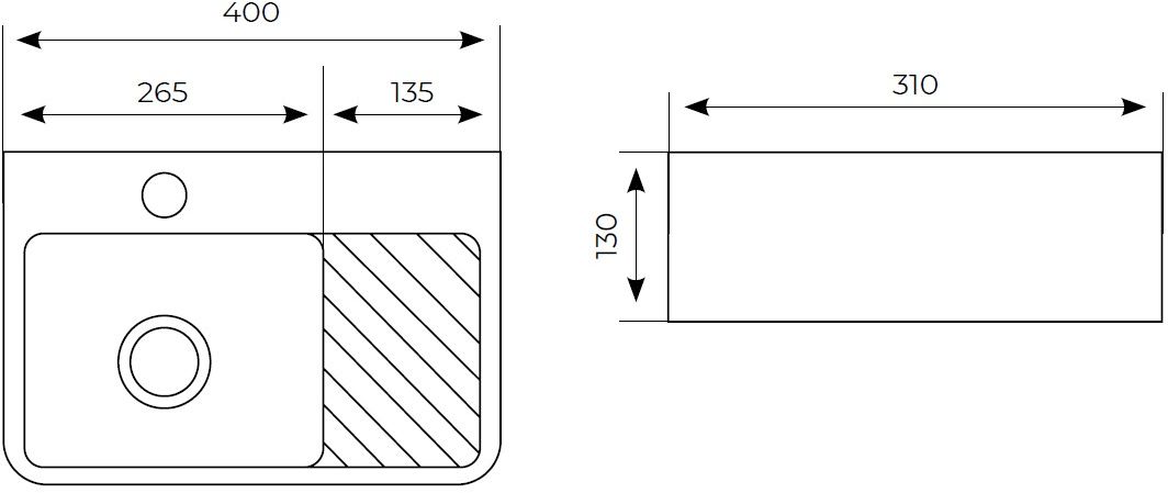 Приобрести aquanet раковина comfort-1 40х31 см, белая