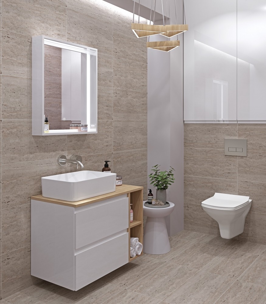 Приобрести столешница cersanit moduo 100 дуб