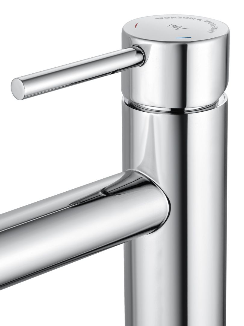 Приобрести смеситель для раковины высокий wonzon & woghand, хром (ww-h1064-cr)