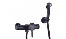 LEMARK Смеситель Jasmine с гигиеническим душем, темная бронза LM6618ORB