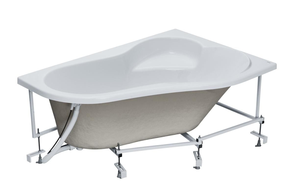 Приобрести santek ибица акриловая ванна 150х100 правосторонняя, белая