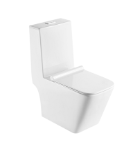 Sole Унитаз моноблок TOP, безободковый с сиденьем дюропласт, микролифт УТ000082403