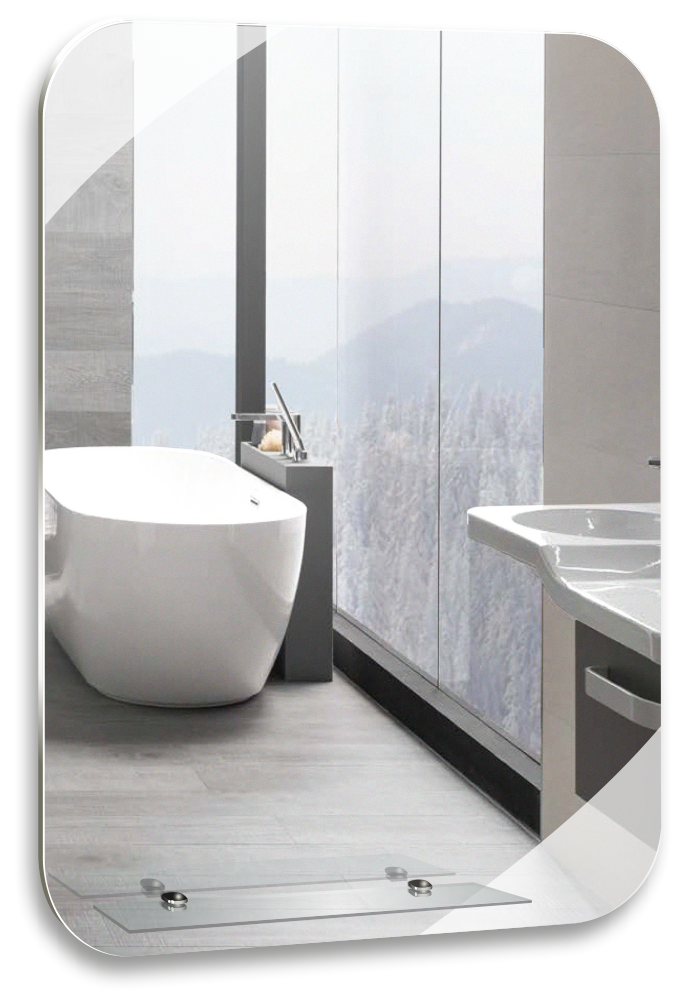 Приобрести loranto зеркало аргус 55х80 см, с полкой (фр-00002362)