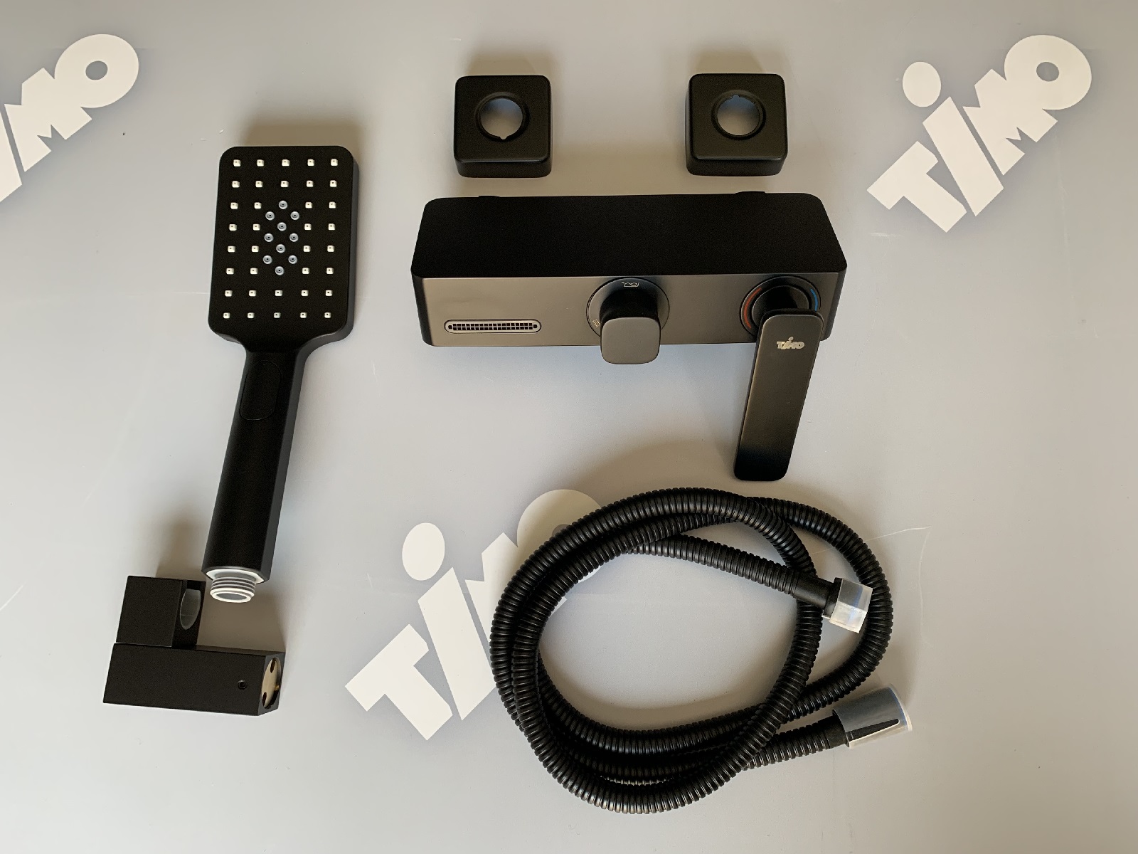 Приобрести смеситель для ванны с душем timo torne 4314/03y черный