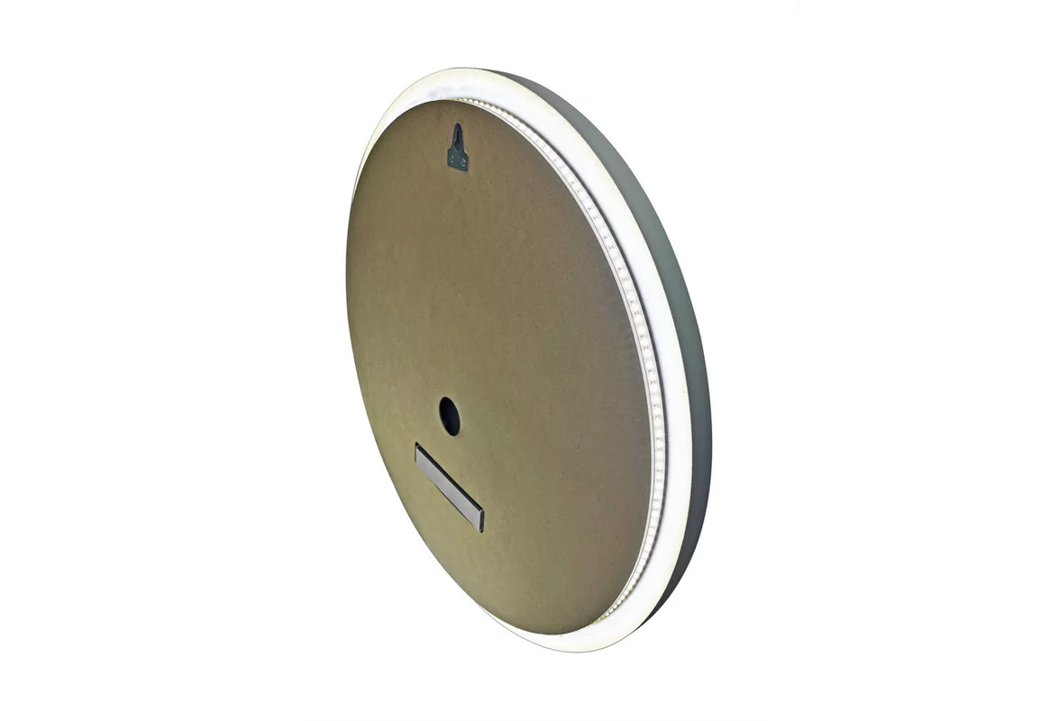 Приобрести continent зеркало с подсветкой infinity black 60х60 см, черный