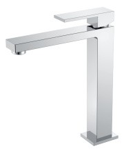 Boheme Смеситель для раковины Qubic Chrome,высокий 472-CR