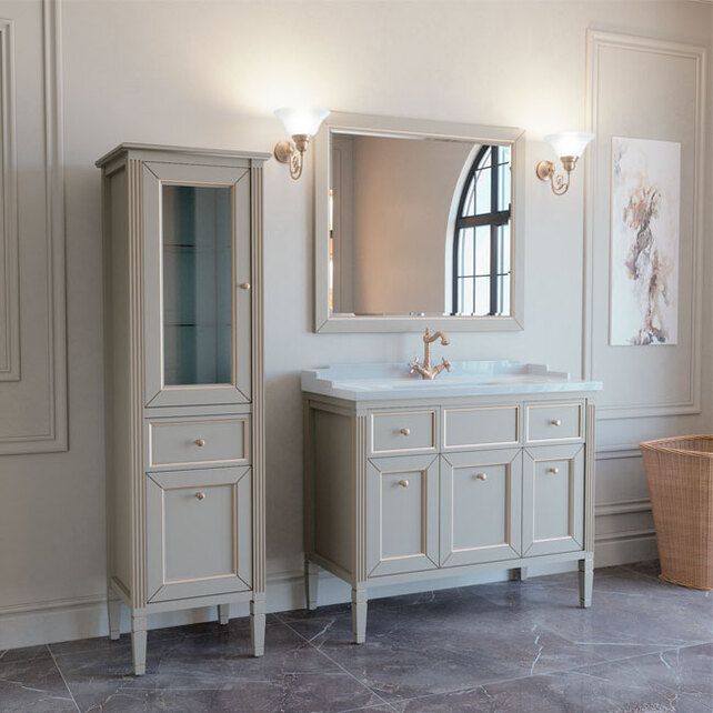 Приобрести caprigo пенал albion 46 см, левый, белыя, эмаль