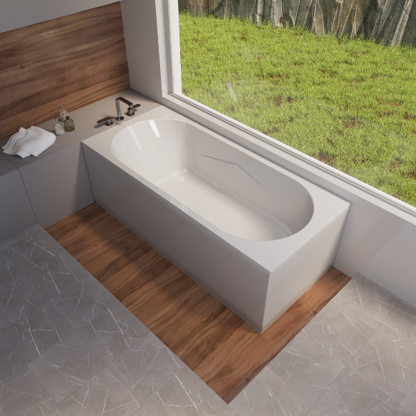 Приобрести mirsant ванна акриловая каспий 170*75 см, белая, ут000016531